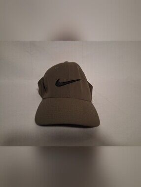 Nike Olive Green Cap with Black Swoosh